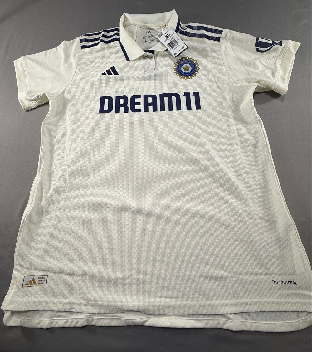 Adidas India Cricket Team Dream11 Authentic Jersey Women’s Medium blokecore NWT